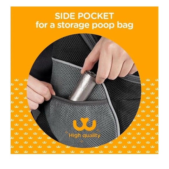 New Wuffle Pet Dog Travel Carrier Front Facing Backpack Size Small Up To 5.5 lbs - Picture 5 of 14